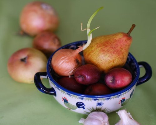 colorful vegetables and fruits